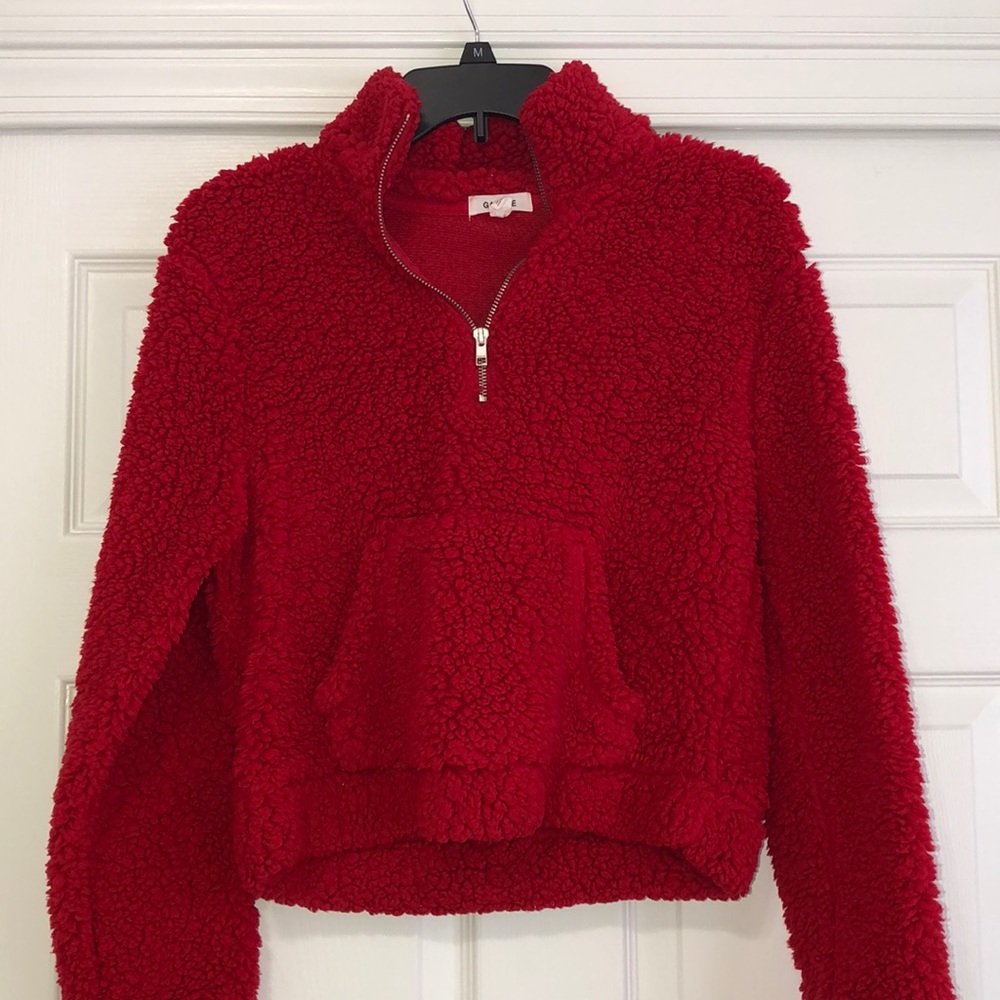Sherpa pullover